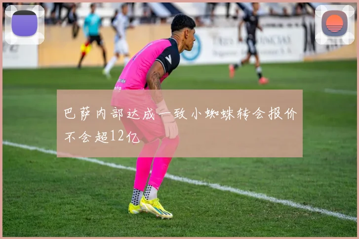 巴萨内部达成一致小蜘蛛转会报价不会超12亿